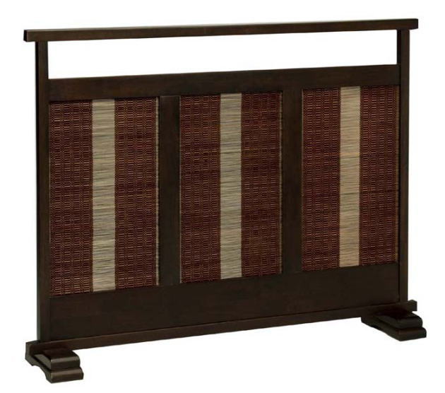 120幅スクリーン SC-312 エスニック おしゃれ 自由な空間作り スクリーン 衝立 間仕切り 曙工芸