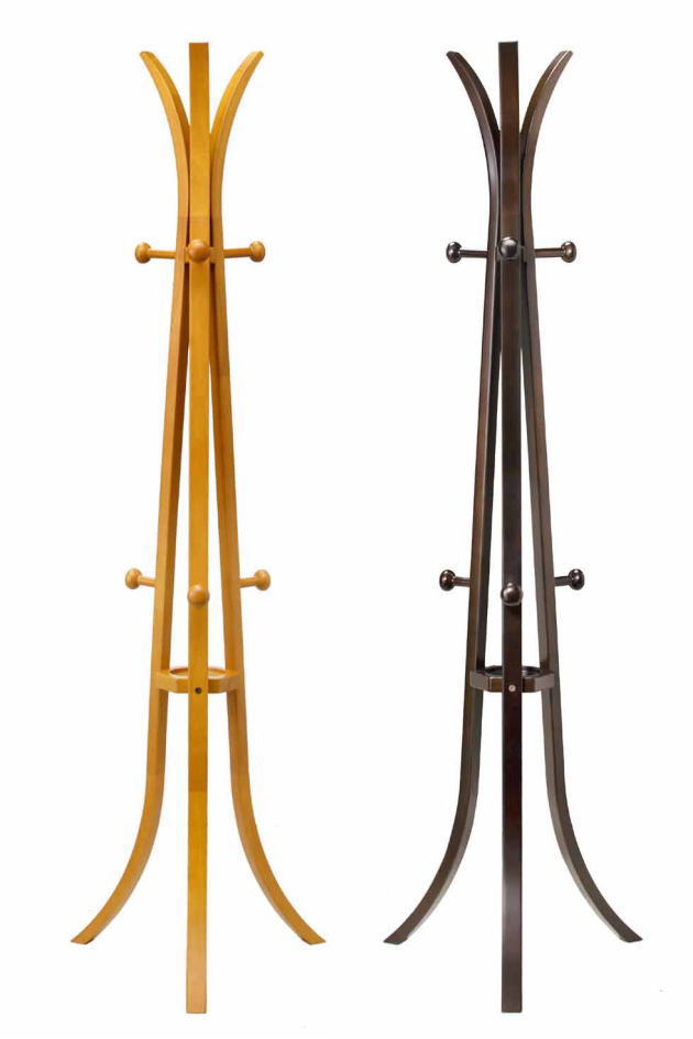 樂天商城 - 47幅 ハンガースタンド PS-2010CD PS-2010WE おしゃれ ハンガーポール 帽子掛け ナチュラル ウェンジ 曙工芸