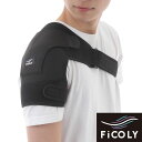 FiCOLY 肩サポーター 肩 かた ショルダー サポーター 固定 アイシング カイロ 右肩 左肩 女性 男性 左右兼用 保温 スポーツ デスクワーク レディース メンズ FS-1