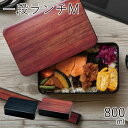 弁当箱”HAKOYA 一段ランチ800 GRAIN 800ml”シンプルな木目がおしゃれ1段 シリコンパッキン電子レンジ対応 食洗器対応日本製 LUNCH BO...
