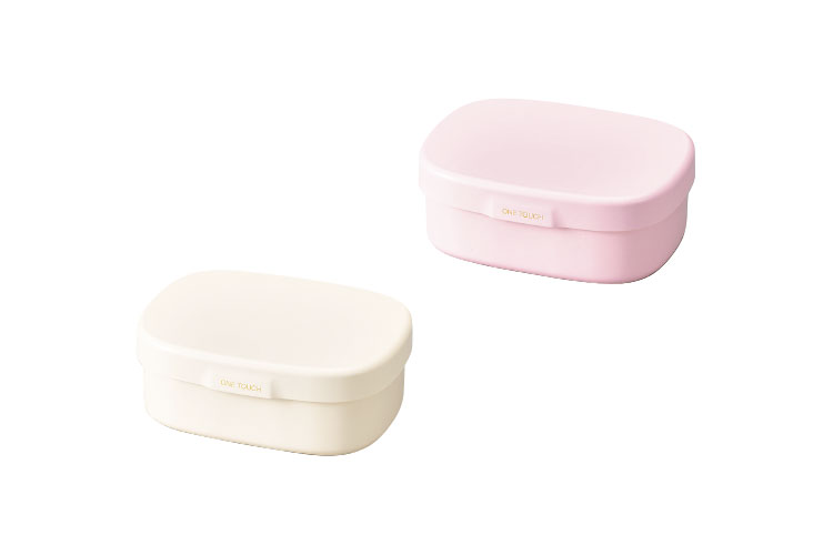 弁当箱”HAKOYA さっと洗えるお弁当箱 S 400 400ml” ワンタッチランチS 洗いやすい ...