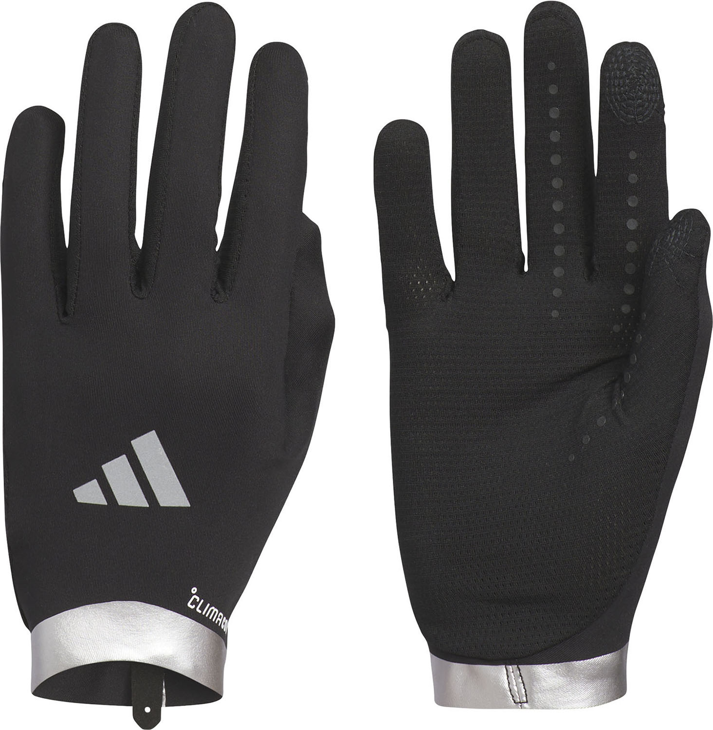 adidas （アディダス） 陸上・ランニング 手袋 ランニング グローブ 【ブラック】 KLA26 JM7160 ランニンググローブ グローブ メンズ・レディース 男性用・女性用 ブラック 黒 25Q3 {SK}