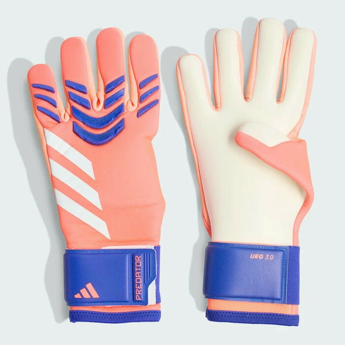 adidas (アディダス) サッカー 手袋 プレデター League ゴールキーパーグローブ 【オレンジ/ホワイト/ブルー】 KSZ39 JN5369 キーパ...
