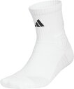 adidas (アディダス) トレーニング 靴下 バスケットボール セレクト ミッド クルーソックス 【ホワイト/ブラック】 TI789 KB9254 クルーソ...