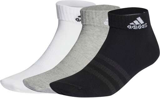 adidas(アディダス) トレーニング・フィットネス ソックス・靴下 薄手・軽量アンクルソックス3足組 【グレー】 EBL54 IC1283 3P アンクル丈 軽量 シームレス ジム スポーツ 日常 デイリーソックス メンズ・レディース 男性用・女性用 灰 20Q2 {SK} adidas(アディダス) トレーニング・フィットネス ソックス・靴下 薄手・軽量アンクルソックス3足組 【グレー】 EBL54 IC1283 3P アンクル丈 軽量 シームレス ジム スポーツ 日常 デイリーソックス メンズ・レディース 男性用・女性用 灰 20Q2 {SK}