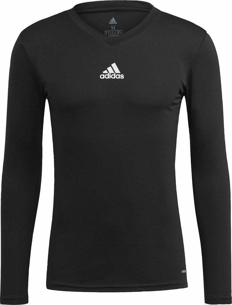 adidas（アディダス） サッカー アンダーウェア コンプレッションウェア LSベイスレイヤー チームベース Tシャツ 長袖＜ロングスリーブ＞ アンダーレイヤー メンズ 男性用 【ブラック】 22999 GN5677 黒 21Q1 ● {NP}