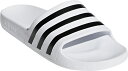 adidas(アディダス) マルチ サンダル ADILETTE(アディレッタ) AQUA シャワー スポーツサンダル スポサン クロッグ ジム メンズ 男性用 【Rホワイト】 F35539 白 20Q2 ● {SK}