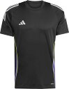 adidas (アディダス) サッカー ゲームシャツ・パンツ ティロ 24 ジャージー 【ブラック/パープルラッシュ】 HEJ10 JW4374 プラクティスシ...