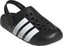 adidas (アディダス) マルチスポーツ シューズ アディレッタ クロッグ 2.0 / Adilette Clog 2.0 【コアブラック/フットウェアホワイト/コアブラック】 JQ8058 サンダル サンダル メンズ・レディース 男性用・女性用 ブラック 黒 白 黒 20Q2 {SK}