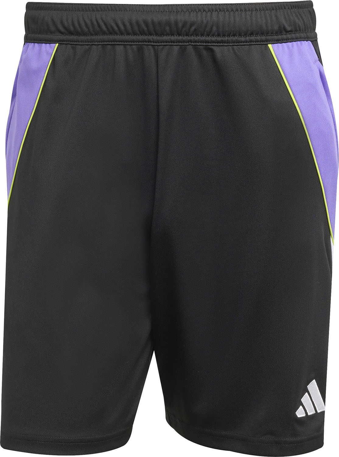 adidas (アディダス) サッカー ゲームシャツ・パンツ ティロ 24 トレーニングショーツ 【ブラック/パープルラッシュ】 KNS65 JW4367 プラ...
