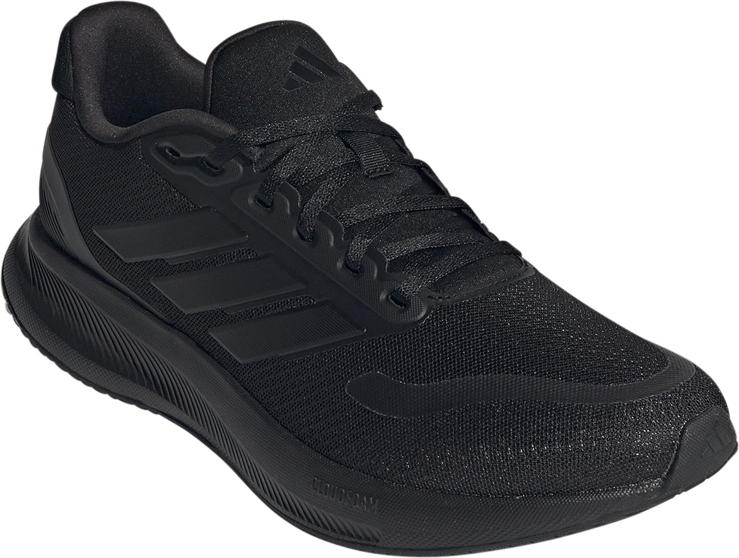 アディダス (adidas) シューズ 靴 スニーカー ランニングシューズ トラック トレッドミル ランナー 耐久性 トレーニングシューズ レギュラーフィット シューレースクロージャー 【ブラック】 IE8812 黒 メンズ 男性用 {SK}