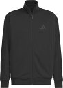 アディダス (adidas) ジャケット トラックジャケット ドライ 快適 リブ仕上げ レギュラーフィット フルジップ 吸湿性 速乾性 スポーティー 【ブラック】 JZR00 JV6980 黒 メンズ 男性用 {SK}(4)