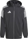 adidas (アディダス) サッカー・フットサル ウインドウェア TIRO24 (ティロ24) レインジャケット レインジャケット フード 長袖 トップス ジ...