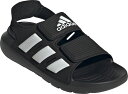 adidas (アディダス) トレーニング・フィットネス 靴・シューズ ALTASWI2.0 C サンダル プール 海 水遊び カジュアル 【コアブラック/フッ...