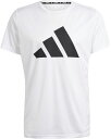 adidas (アディダス) 陸上・ランニング Tシャツ RUN IT TEE 半袖 ジョギング ジム スポーツ 【ホワイト】 白 IEJ89 メンズ 男性用 ...