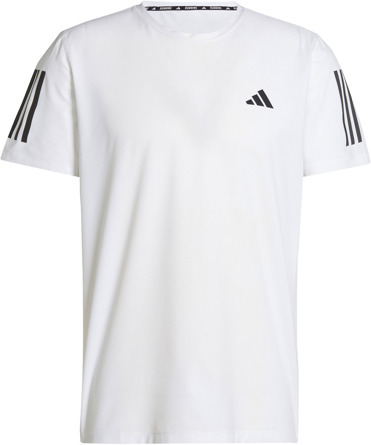 adidas (アディダス) 陸上・ランニング Tシャツ オウン ザ ラン 半袖Tシャツ 半袖 ジョギング ジム スポーツ 【ホワイト】 白 IKM76 メンズ 男性用 {NP}