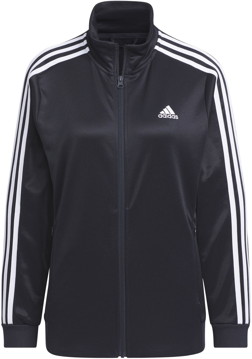 adidas (アディダス) トレーニング・フィットネス トレーニングウェア WH 3ST トラックトップ ジャケット フルジップ 長袖 ジャージ ジム スポーツ 【レジェンドインク】 紺 JUH57 レディース 女性用 {NP}