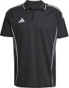 adidas (アディダス) サッカー ポロシャツ ティロ 25 コンペティション ポロシャツ 【ブラック/ホワイト】 JZN74 JY1804 ポロシャツ ポ...