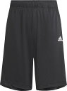 adidas (アディダス) マルチスポーツ ゲームシャツ・パンツ セレーノ ショーツ キッズ 【ブラック/ホワイト】 KNX37 IN0648 プラクティスパンツJ ショーツ ジュニア・キッズ 子供用 ブラック 黒 白 25Q1 {NP}