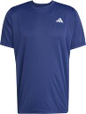 adidas (アディダス) テニス Tシャツ クラブテニス クライマクール 半袖Tシャツ 【ダークブルー】 KUE70 JW5355 半袖Tシャツメンズ Tシ...