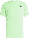 adidas (アディダス) テニス Tシャツ クラブテニス クライマクール 半袖Tシャツ 【ライムバースト】 KUE70 JY2902 半袖Tシャツメンズ T...
