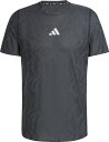adidas (アディダス) 陸上・ランニング Tシャツ アルティメット ランニング エンジニアード クライマクール+ 半袖Tシャツ 【ブラック】 KVL64 JC7338 半袖Tシャツメンズ Tシャツ メンズ 男性用 ブラック 黒 25Q1 {NP}