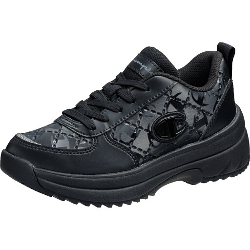 asahi shoes(アサヒシューズ) ローカットスニーカー champion(チャンピオン) KE75662 【ブラック】 ジュニア 子供用 黒 {SK} asahi shoes(アサヒシューズ) ローカットスニーカー champion(チャンピオン) KE75662 【ブラック】 ジュニア 子供用 黒 {SK}