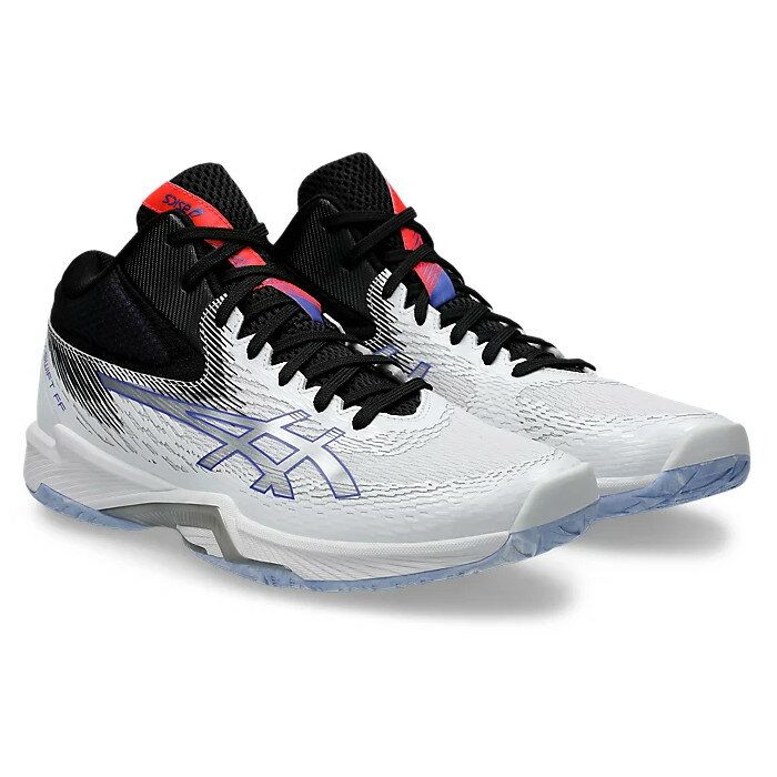 asics(アシックス) インドアスポーツ シューズ スニーカー V-SWIFT FF MT 4 【ホワイト/ピュアシルバー】 1053A064.100 バレー...