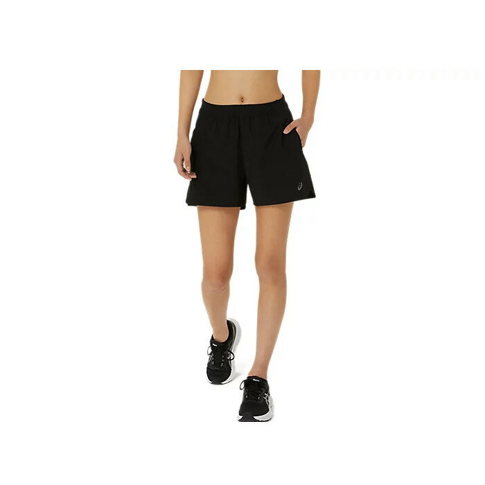 asics（アシックス） ランニング ショートパンツ マルチポケット4インチショーツ 【パフォーマンスブラック】 2012D089.001 ウェア 朝 夜 春 夏 秋 通気性 レディース 女性用 黒 25 {NP}