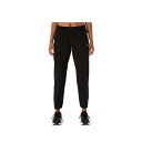 asics(アシックス) ランニング ロングパンツ ウィメンズランニングドライウーブンパンツ 【パフォーマンスブラック】 2012D226.001 ウェア 朝 夜 春 夏 秋 冬 速乾性 レディース 女性用 黒 25 {SK}