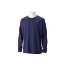 asics(アシックス) ランニング Tシャツ・ポロシャツ ドライワンポイント長袖シャツ 【ピーコート×ブライトローズ】 2031E018.401 ウェア 朝 ...