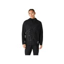 asics(アシックス) ランニング アウター・ベスト クールアクティモーションクロスフーディージャケット 【Performance Black】 2031E979.001 ウェア 羽織 夜 春 秋 寒さ 防風 収納 持ち運び トップス ジャージ メンズ・ユニセックス 男性用・女性用 黒 25 {SK}