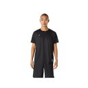 asics(アシックス) ランニング Tシャツ・ポロシャツ ドライグラフィック半袖シャツ 【Performance Black】 2031E994.001 ウェア 朝 夜 春 秋 トップス メンズ・ユニセックス 男性用・女性用 黒 25 {NP}