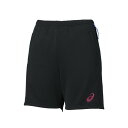asics(アシックス) テニス ショートパンツ ウイメンズドライプラクティスクォーターパンツ 【ブラック×ベリーピンク】 2052A308.002 ウェア 朝...