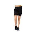 asics(アシックス) テニス ショートパンツ ウイメンズドライプラクティスハーフパンツ 【ブラック】 2052A310.001 ウェア 朝 夜 春 夏 秋 ...