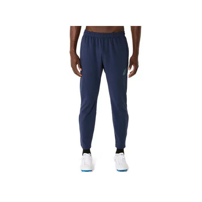 asics(アシックス) サッカー ロングパンツ ニットパンツ 【ミッドナイト】 2101A302.405 ウェア 朝 夜 春 夏 秋 冬 メンズ・ユニセックス...