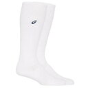 asics (アシックス) バレーボール 靴下・ソックス HIGH SOCKS 部活 練習 試合 トレーニング 【ホワイト/ネイビー】 白 3053A136 メ...