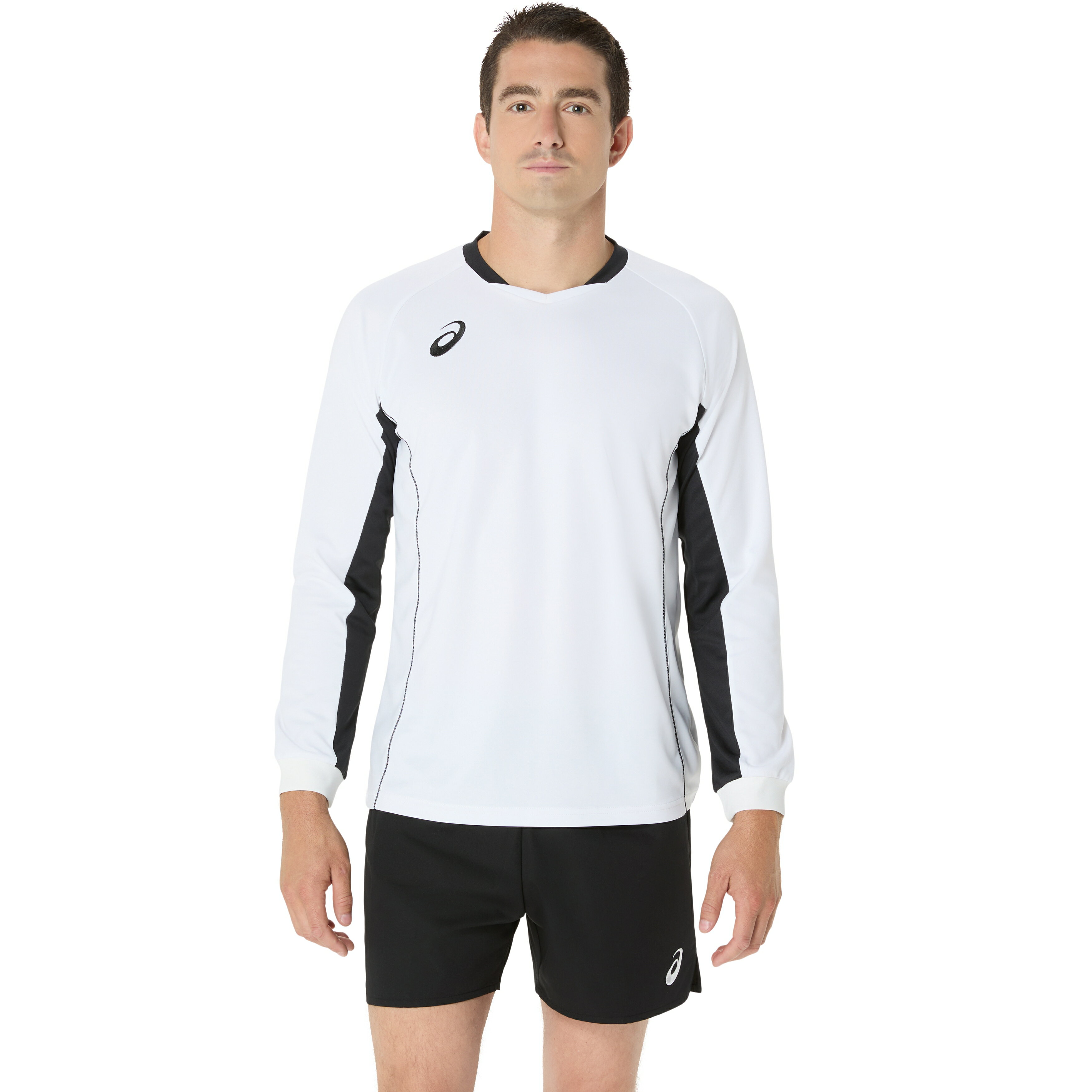 asics �ʥ����å����� �Х졼�ܡ��� �����ॷ��ġ��ѥ�� ������ץ饷���(Ĺµ) �ڥ֥�ꥢ��ȥۥ磻�ȥ��ȡ� 2053A215 100 ���󥰥��꡼��...