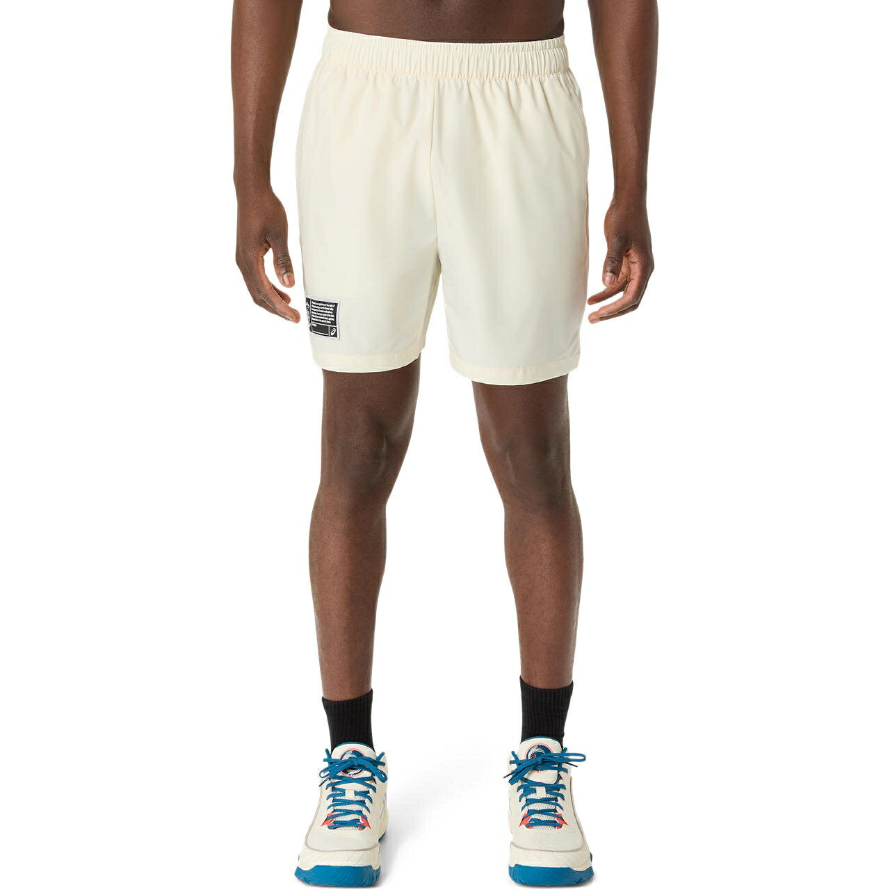 裤子 - asics （アシックス） バスケットボール パンツ ショーツ 【アイボリー】 2063A412 201 ショートパンツ ウェア メンズ 男性用 ベージュ 肌 25AW {NP}