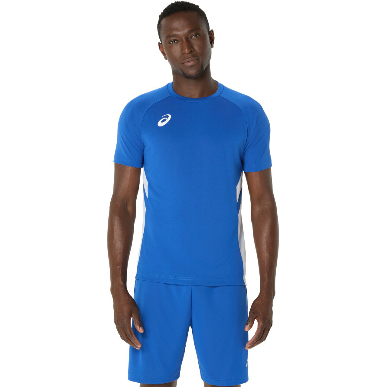 asics �ʥ����å����� ���å������եåȥ��� �����ॷ��ġ��ѥ�� Ⱦµ�����ॷ��� �ڥ֥롼�� 2101A310 401 ���硼�ȥ��꡼�� ������ ���...