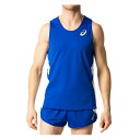 asics(アシックス) M’Sランニングシャツ メンズ 陸上 マラソン ジョギング スポーツウェア トップス 袖なし ノースリーブ 男性用 {NP}