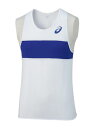 asics(アシックス) メンズランニングシャツ メンズ・レディース・ユニセックス 陸上 マラソン ジョギング スポーツウェア トップス 袖なし ノースリーブ ...