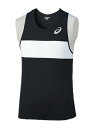 asics(アシックス) メンズランニングシャツ メンズ・レディース・ユニセックス 陸上 マラソン ジョギング スポーツウェア トップス 袖なし ノースリーブ ...