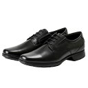 asics商事(アシックス商事) ビジネスシューズ texcy luxe(テクシーリュクス) 【ブラック】 TU-7768 008 メンズ 男性用 紳士靴 プレーン レース スクエア 軽量 抗菌 シューズ 黒 {SK}(4)