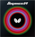 Butterfly (バタフライ) 卓球 ガット・ラバー ディグニクス64 【ブラック】 06060 278 ラバー 卓球ラバー メンズ・レディース 男性用・女...