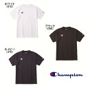 ◆あす楽◆ Champion(チャンピオン) ショートスリーブTシャツ 半袖＜ショートスリーブ＞バスケットボール ウェア ジム フィットネス メンズ 男性用 C3PS390 C3-PS390 プラクティスシャツ コットン100％ シンプル ワンポイント カジュアル 無地 カットソー Cロゴ NP