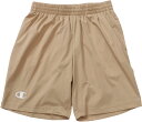 Champion (チャンピオン) マルチスポーツ トレーニングウェア SHORTS 【ベージュ】 C3-BS596 780 WUPニットハーフ・3/4パンツ ショーツ メンズ・レディース 男性用・女性用 ベージュ 肌 24FW {NP}(4)