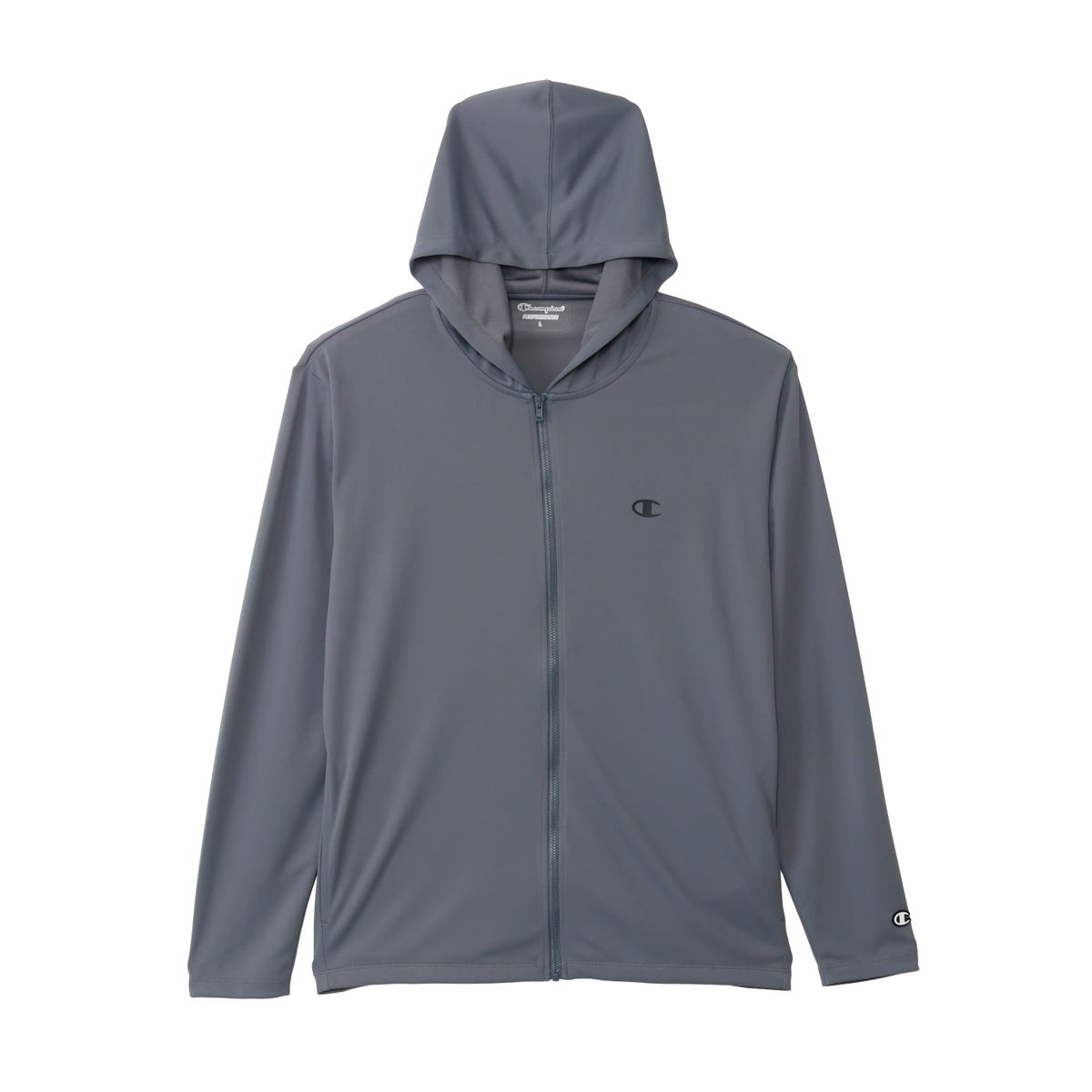 Champion （チャンピオン） マルチスポーツ トップス ジップフーデッドシャツ 【スレートグレイ】 C3-DS410 075 ジャージ ジャケット ウィンドウェア 上着 メンズ レディース 男性用 女性用 ヘインズブランズジャパン グレー 灰 2026 {SK}