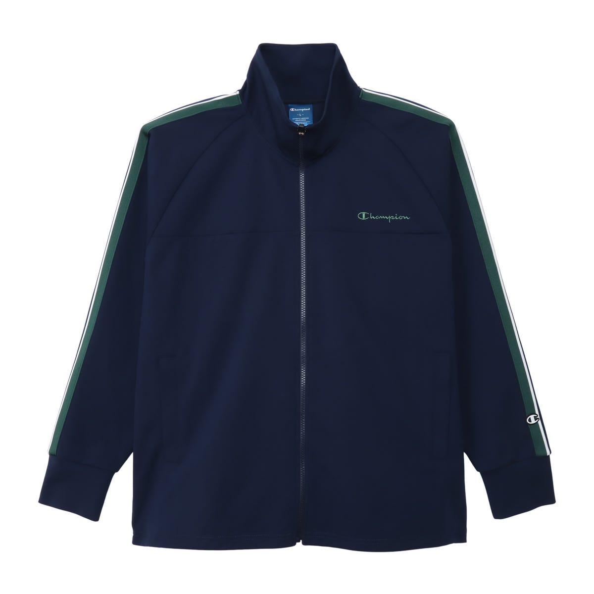 Champion （チャンピオン） マルチスポーツ トップス ジップジャケット 【ダークネイビー】 C3-DSE01 386 ジャージ ジャケット ウィンドウェア 上着 メンズ レディース 男性用 女性用 ヘインズブランズジャパン コン 紺 2026 {SK}