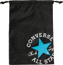 CONVERSE（コンバース） バスケットボール バック ケース シューズバッグ マルチバッグ（S）  C2255095 1922 メンズ・レディース・キッズ 男性用・女性用・子供用 ジムサック ボール収納 ポーチ 巾着 学校 部活 運動 黒 水 23SS {NP}